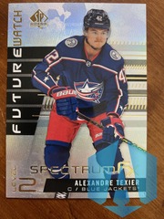 2019-20 SP Authentic Spectrum FX Bounty Unscratched Alexandre Texier #S-76 Rookie
